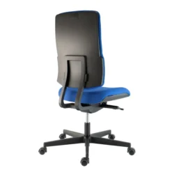 Chaise de bureau WI-MAX - tissu - structure noire