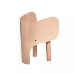Chaise Eléphant - hêtre laqué mat