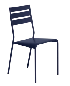 Chaise Facto - acier - empilable - lot de 2