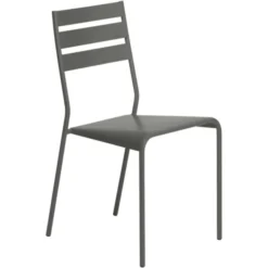 Chaise Facto - acier - empilable - lot de 2