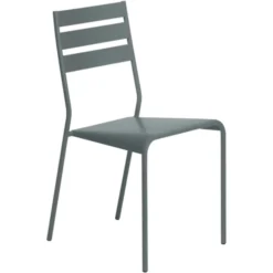 Chaise Facto - acier - empilable - lot de 2