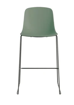 Chaise haute C40 - coque polypropylène - piétement noir