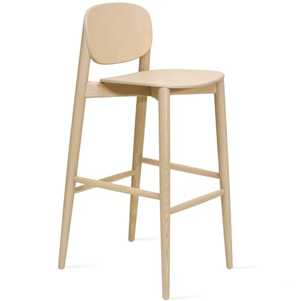 Chaise haute 4 pieds Harmo - bois