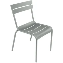 Chaise Luxembourg - acier - lot de 2