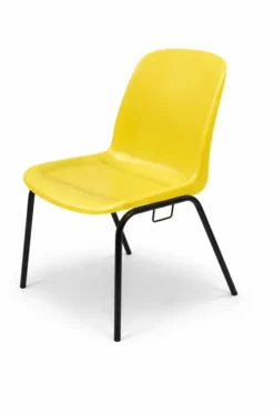 Chaise - mobilier réemployé Taille 6 - piétement Noir - Lot de 26
