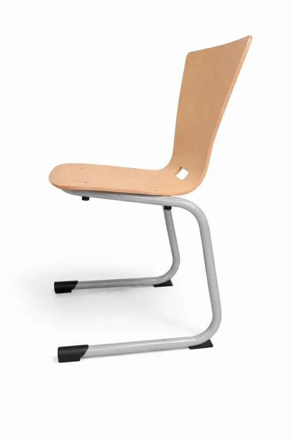 Chaise - mobilier réemployé Taille 6 - piétement Gris - Lot de 16
