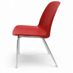 Chaise - mobilier réemployé Taille 6 - piétement Chromé - Lot de 7