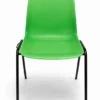 Chaise - mobilier réemployé Taille 6 - piétement Noir - Lot de 25