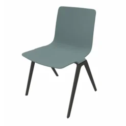 Chaise 4 pieds Break - coque plastique - piétement polyamide