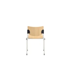 Chaise 4 pieds Campus - bois - piétement époxy - accrochable