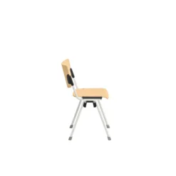 Chaise 4 pieds Campus - bois - piétement époxy - accrochable
