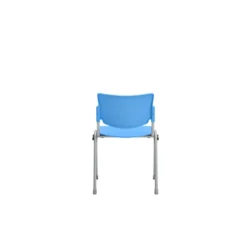 Chaise 4 pieds Campus - polypropylène - piétement époxy - accrochable