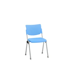 Chaise 4 pieds Campus - polypropylène - piétement époxy - accrochable