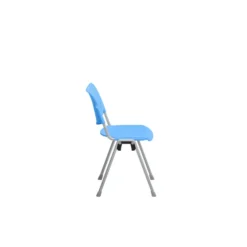 Chaise 4 pieds Campus - polypropylène - piétement époxy - accrochable