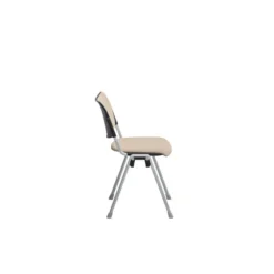 Chaise 4 pieds Campus - tissu - piétement époxy - accrochable
