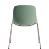 Chaise 4 pieds C40 - coque polypropylène - piétement époxy - empilable