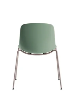 Chaise 4 pieds C40 - coque polypropylène - piétement époxy - empilable