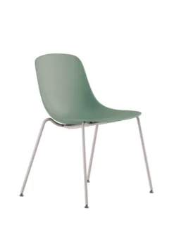 Chaise 4 pieds C40 - coque polypropylène - piétement époxy - empilable