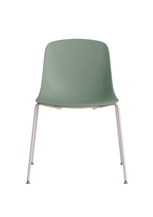 Chaise 4 pieds C40 - coque polypropylène - piétement époxy - empilable
