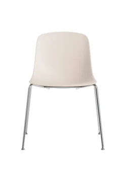 Chaise 4 pieds C40 - coque polypropylène - piétement chromé - empilable