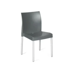 Chaise 4 pieds Chips - structure en polypropylène - lot de 4 - empilable par 5