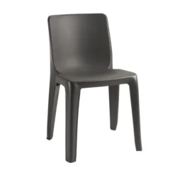 Chaise 4 pieds Denver - monobloc polypropylène - empilable - lot de 6