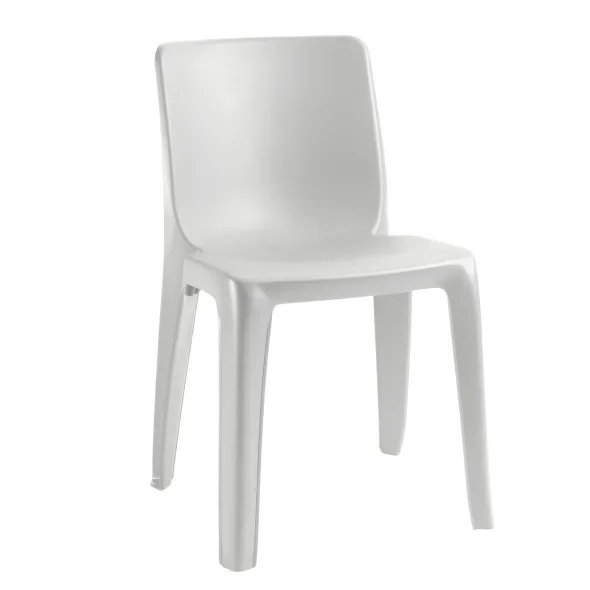 Chaise 4 pieds Denver - monobloc polypropylène - empilable - lot de 6