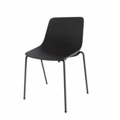 Chaise 4 pieds Epure Cafet - coque plastique - 4 pieds métalliques