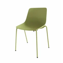Chaise 4 pieds Epure Cafet - coque plastique - 4 pieds métalliques