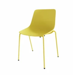Chaise 4 pieds Epure Cafet - coque plastique - 4 pieds métalliques