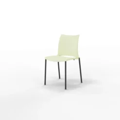 Chaise 4 pieds Hola époxy - piètement époxy - polypropylène