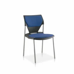 Chaise 4 pieds Ioko - polypropylène - placet d'assise et de dossier TE - pieds époxy - empil. - lot de 4