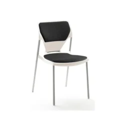 Chaise 4 pieds Ioko - polypropylène - placet d'assise et de dossier TE - pieds époxy - empil. - lot de 4
