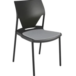 Chaise 4 pieds Ioko - polypropylène - placet d'assise TE - pieds époxy - empil. - accro. - lot de 4