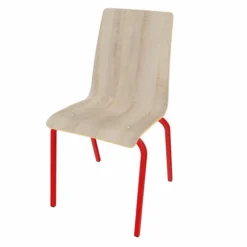 Chaise 4 pieds Monaco - coque stratifiée
