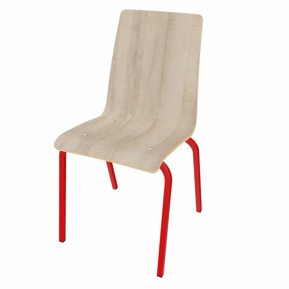 Chaise 4 pieds Monaco - coque stratifiée