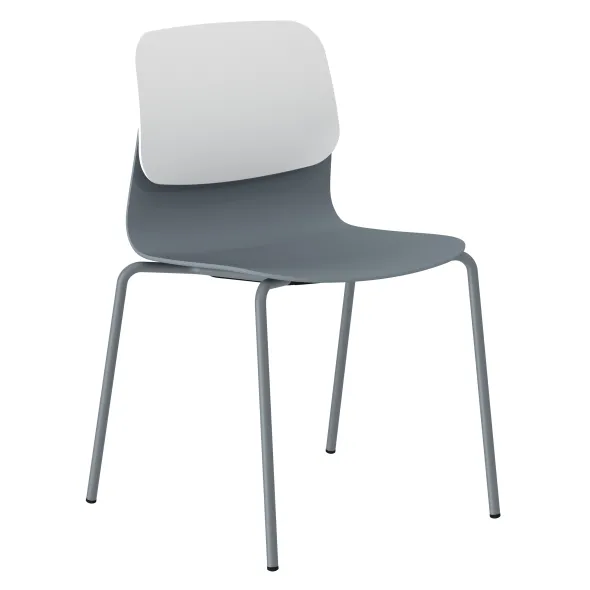 Chaise 4 pieds époxy Klik - polypropylène