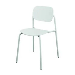 Chaise 4 pieds Uso - PEHD 100 % recyclé - piétement époxy - empilable