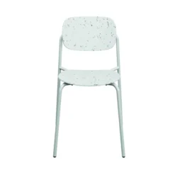 Chaise 4 pieds Uso - PEHD 100 % recyclé - piétement époxy - empilable