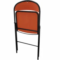 Chaise pliante Pleg - hêtre teinté - piétement époxy - lot de 4