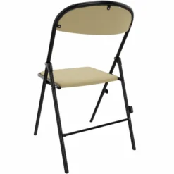 Chaise pliante Pleg - textile enduit - piétement époxy - accrochable