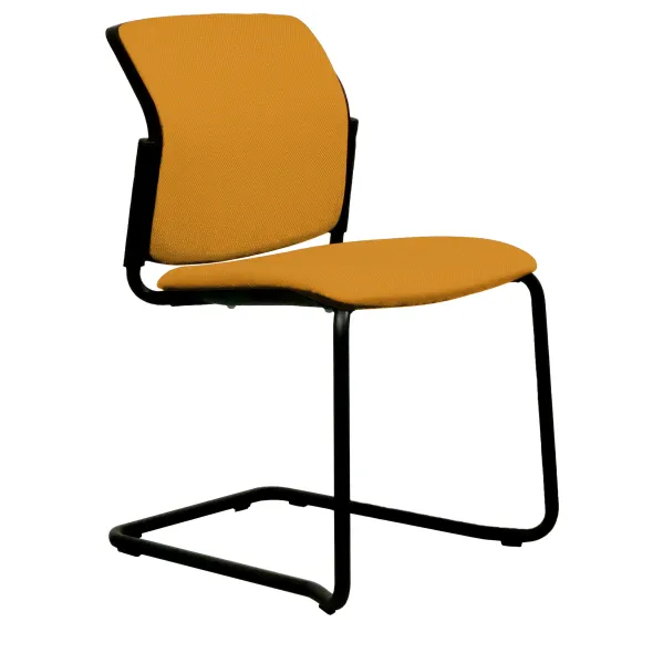 Chaise visiteur luge Eno - tissu