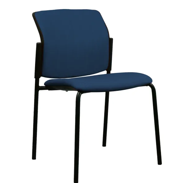 Chaise visiteur 4 pieds Eno - tissu