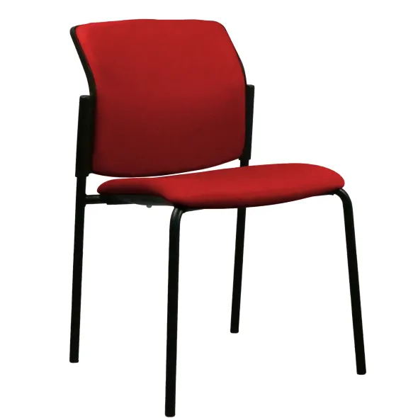 Chaise visiteur 4 pieds Eno - tissu