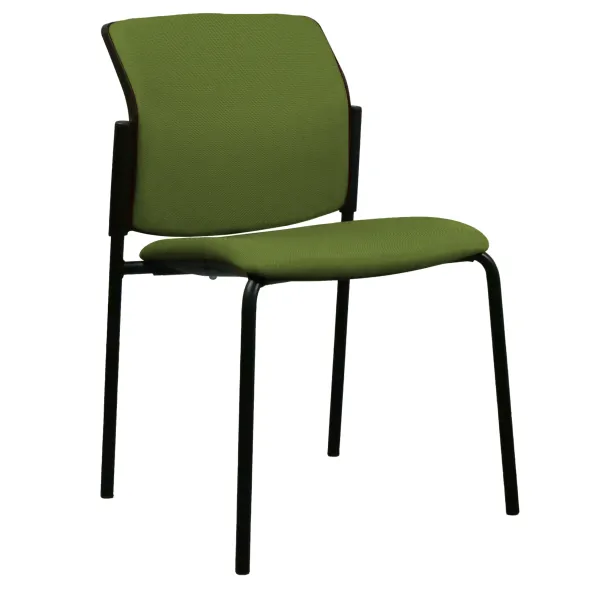 Chaise visiteur 4 pieds Eno - tissu