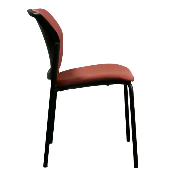 Chaise visiteur 4 pieds Eno - tissu
