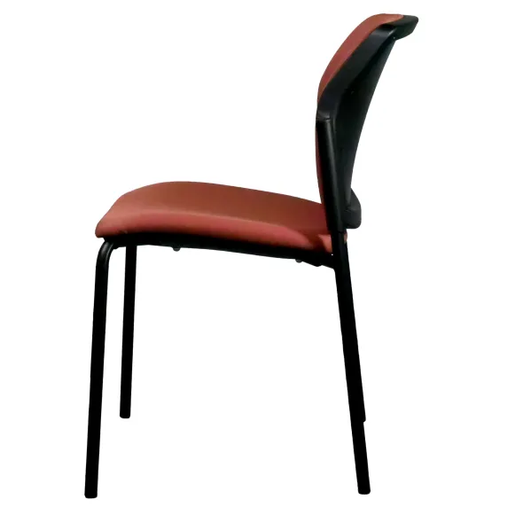 Chaise visiteur 4 pieds Eno - tissu