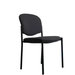 Chaise visiteur 4 pieds Jump - tissu - lot de 2
