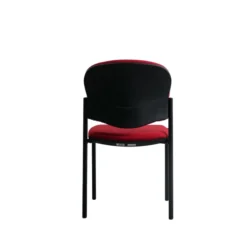 Chaise visiteur 4 pieds Jump - tissu - lot de 2