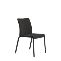 Chaise visiteur 4 pieds Reply - tissu